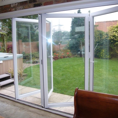 bifold-door-open-interior Open bifold door