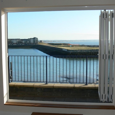 bifold-door-scenic-view Open bifold door